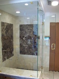 Frameless Shower Enclosure